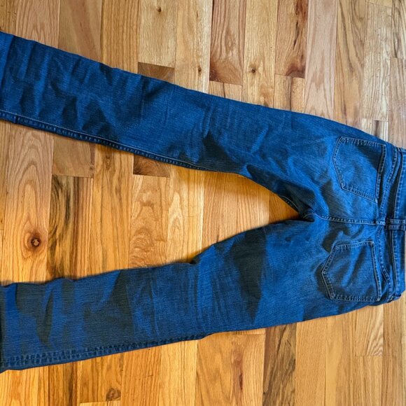 New York & Co Women Sz 8 Low Rise Skinny Leg Medium-Dark Wash Stretch Jeans - Picture 6 of 7